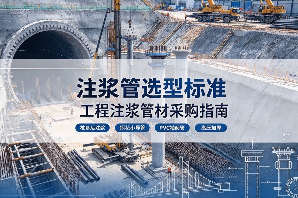 凤翔注浆管选型标准