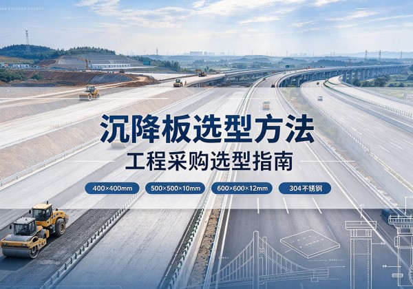 凤翔沉降板选择方法